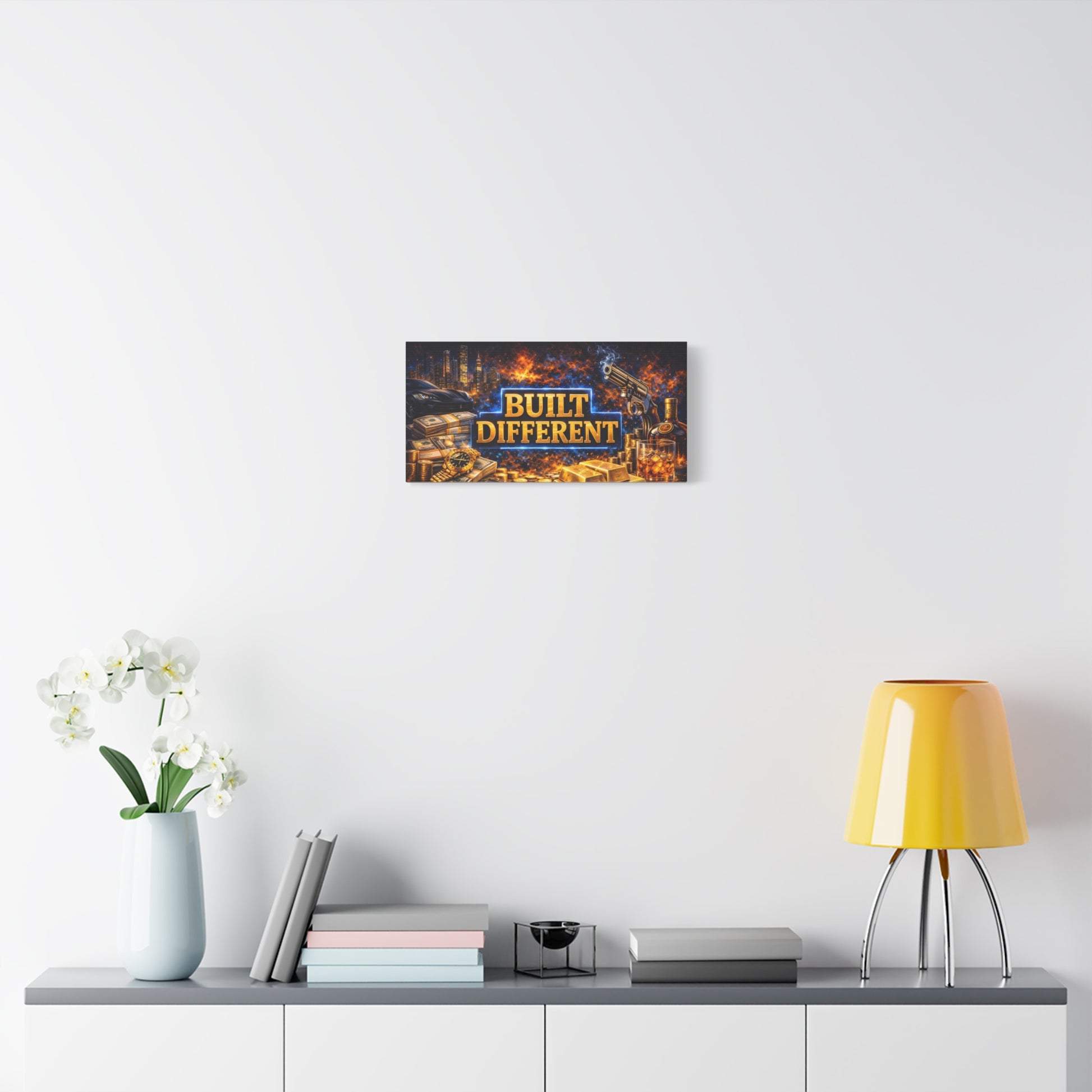 Built Different – Luxury Motivation canvas wall art, product image 37 of 80