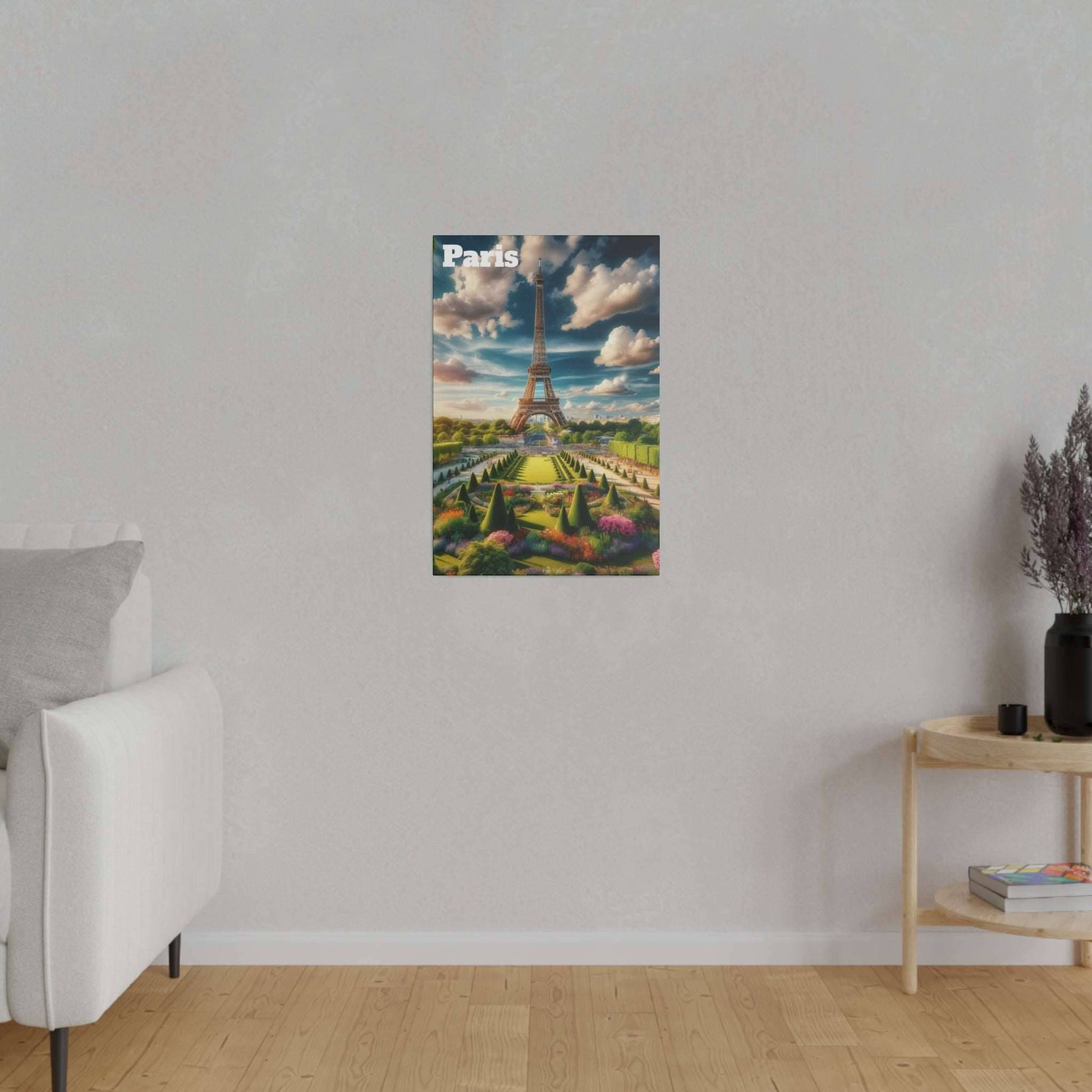 Eiffel Tower Elegance Canvas Print