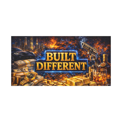 Built Different – Luxury Motivation canvas wall art, product image 17 of 80