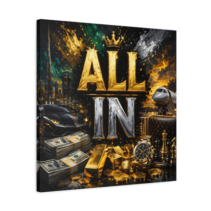 All In – Luxury Entrepreneur canvas wall art, product image 29 of 40