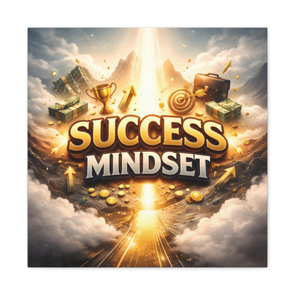 Success Mindset Minimalist Fog Canvas Canvas image 6