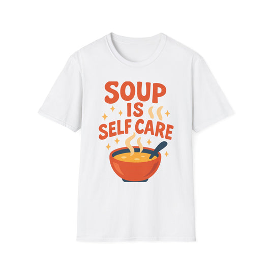 Soup Is Self Care Graphic Tee - front product image 1