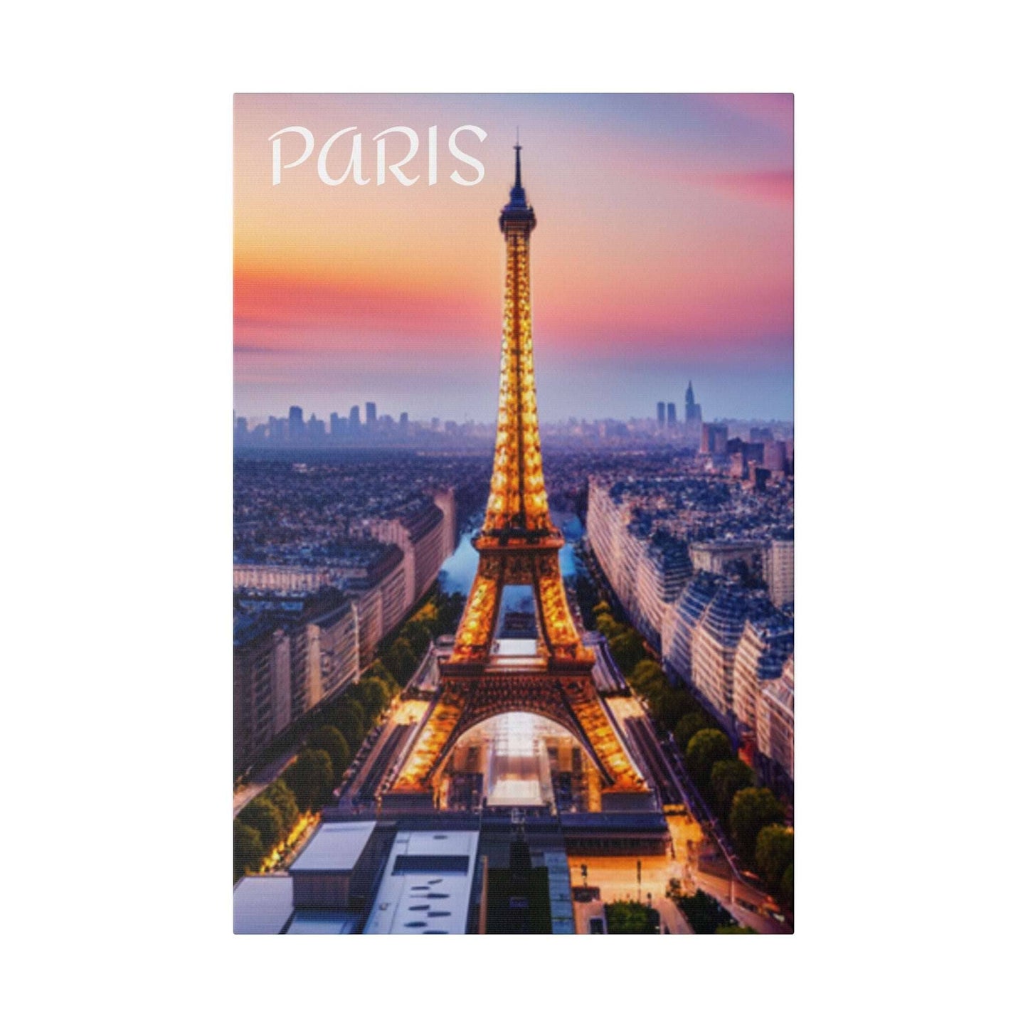 Eiffel Tower Enchantment Canvas