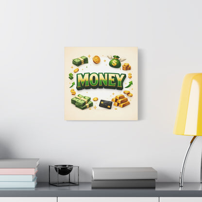 Money Power Canvas Wall Art Canvas image 21