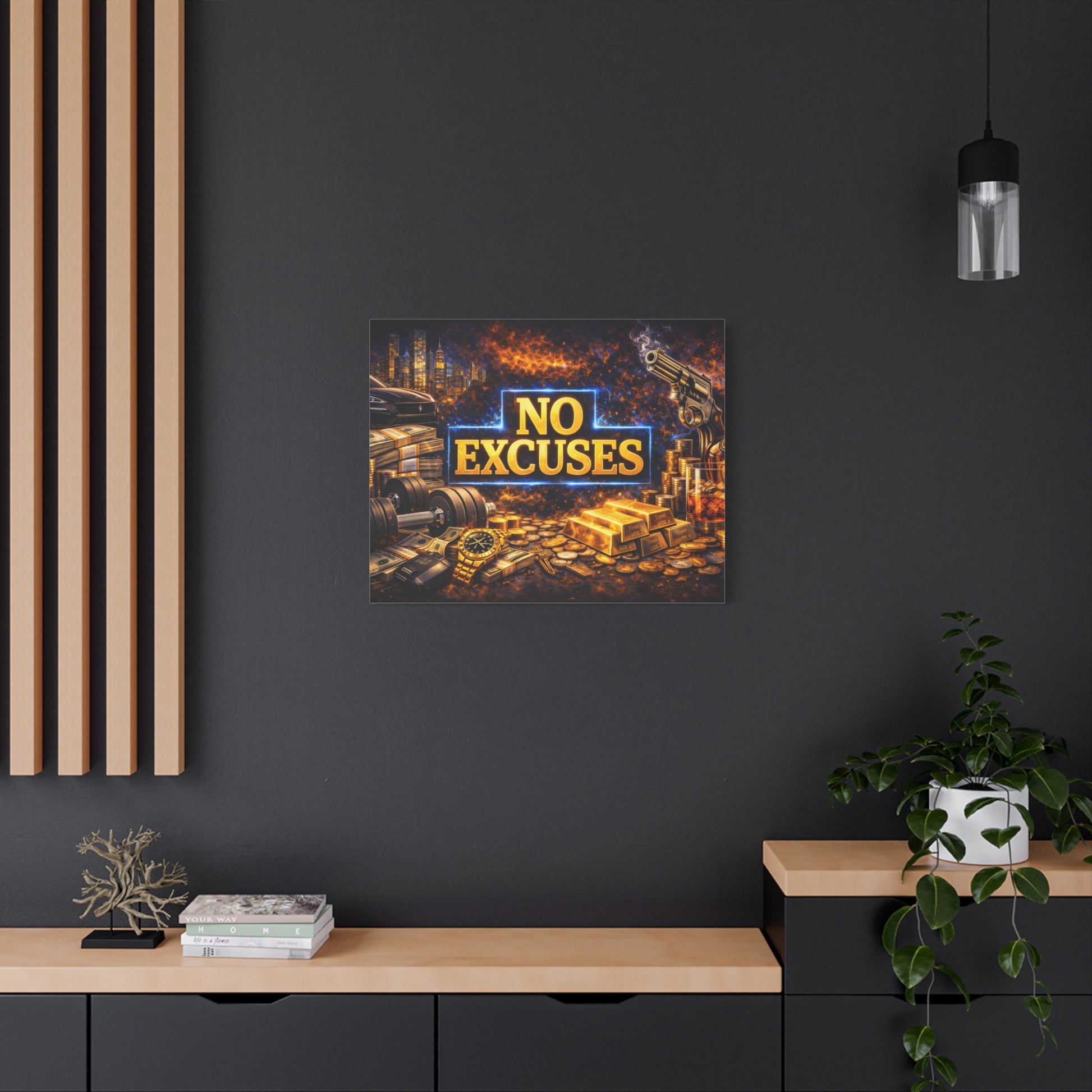 No Excuses – Luxury Motivation canvas wall art, product image 54 of 84