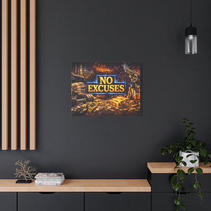 No Excuses – Luxury Motivation canvas wall art, product image 54 of 84
