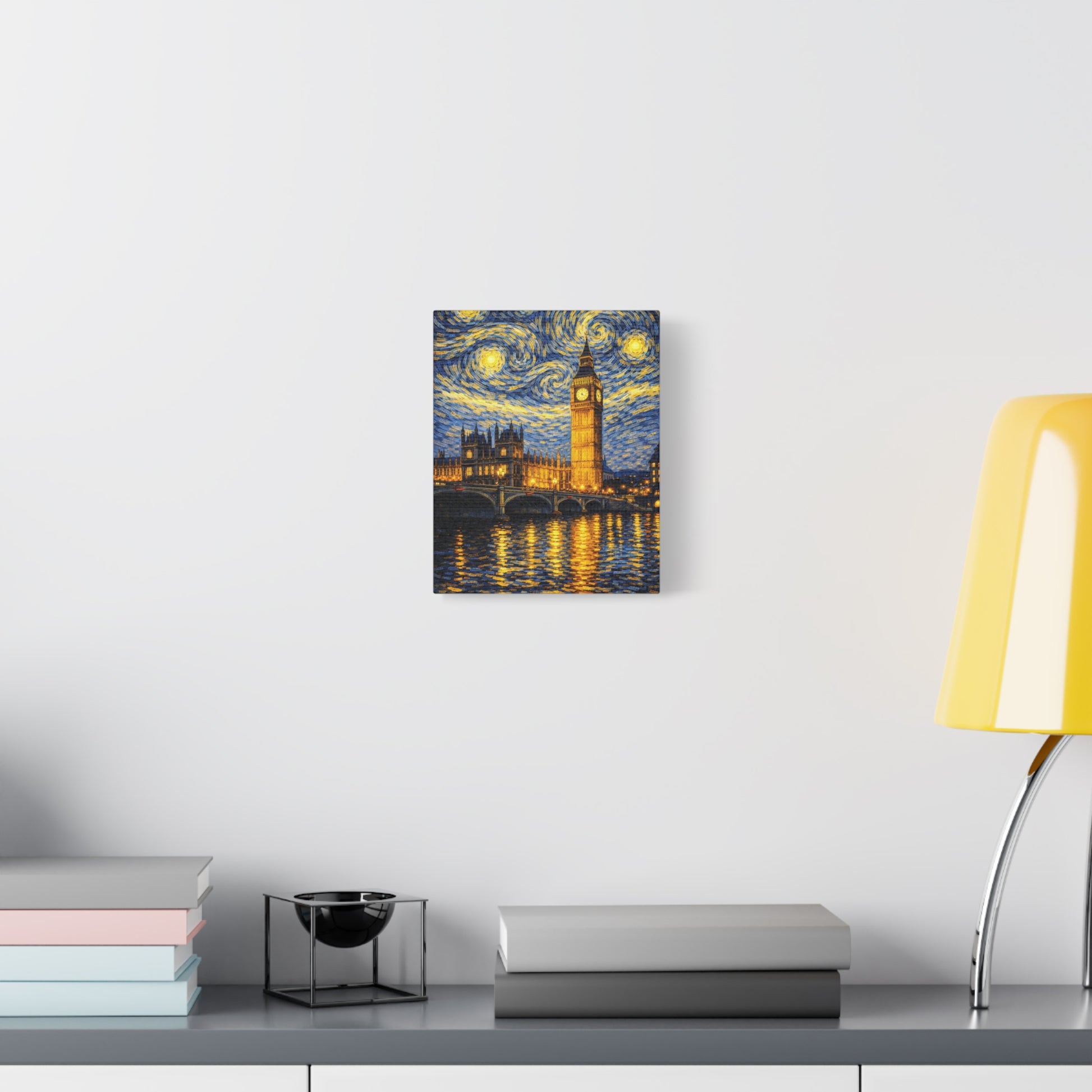 Big Ben Beneath a Starry Sky – Van Gogh Inspired Canvas Print in Van Gogh style canvas art, product image 18 of 64