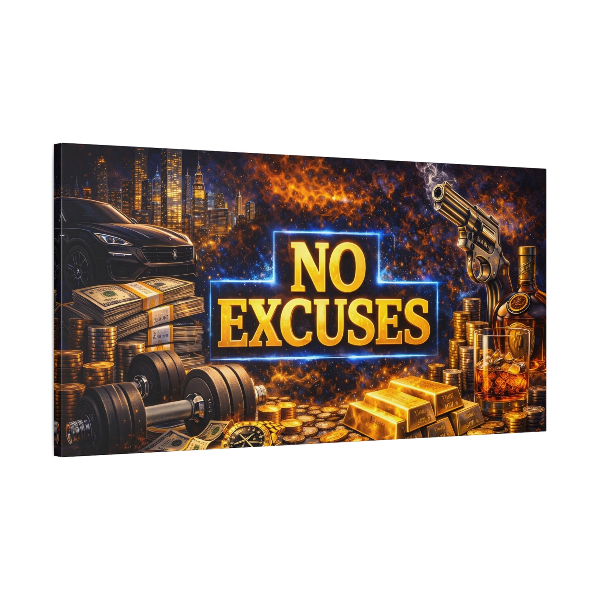No Excuses – Luxury Motivation canvas wall art, product image 64 of 84