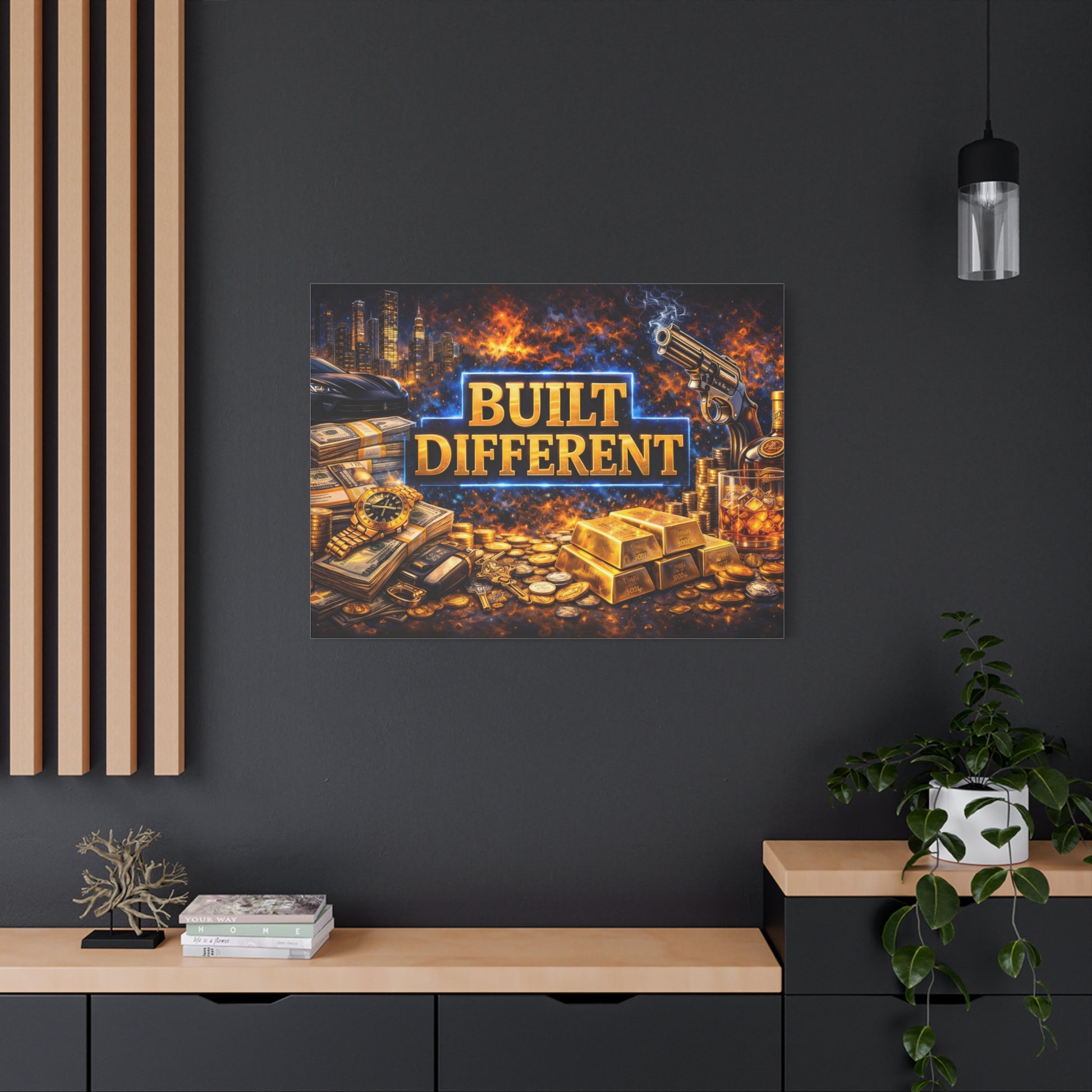 Built Different – Luxury Motivation canvas wall art, product image 68 of 80