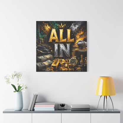 All In – Luxury Entrepreneur canvas wall art, product image 36 of 40