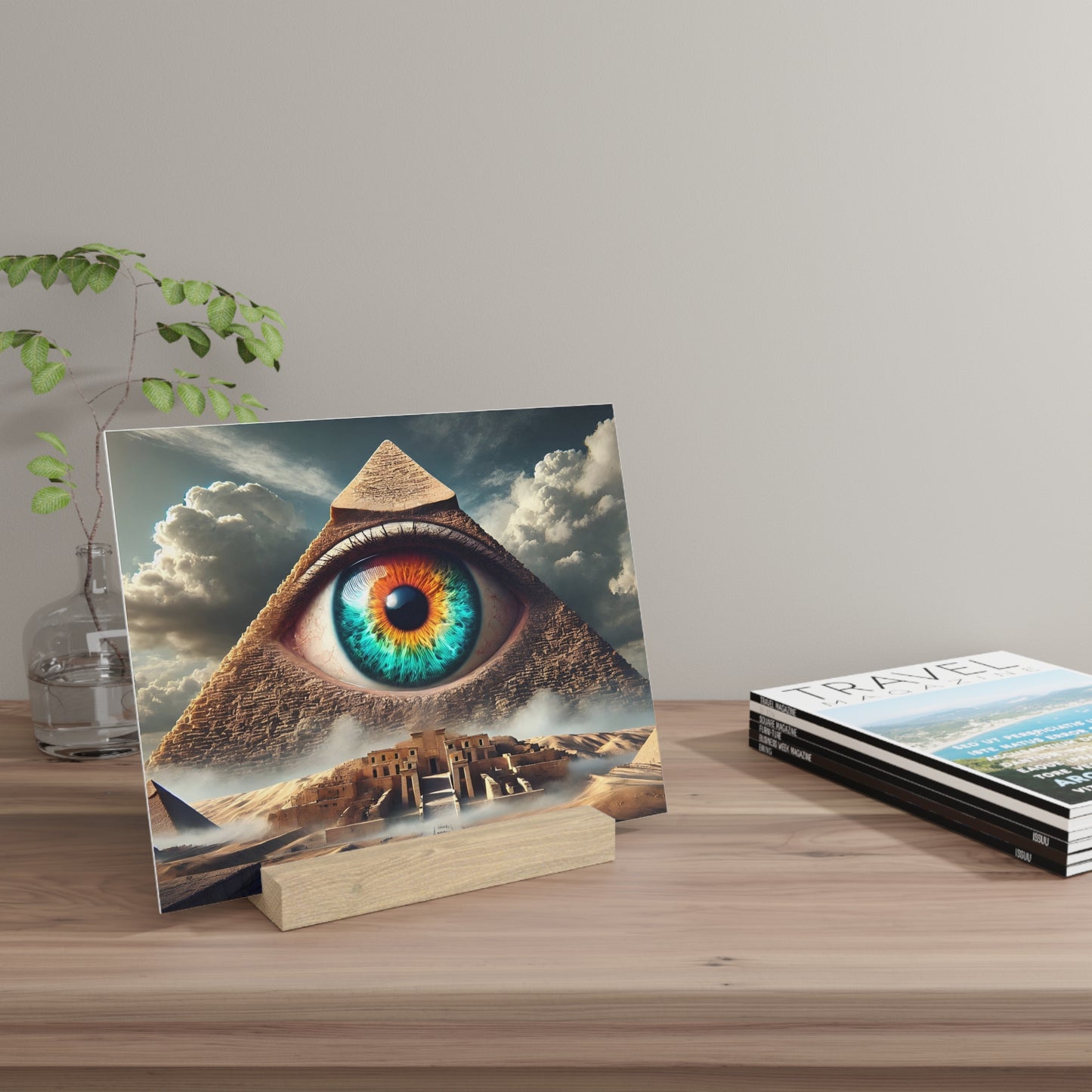 Eye of the Pyramid: Surreal Gallery Board – Mystical Art