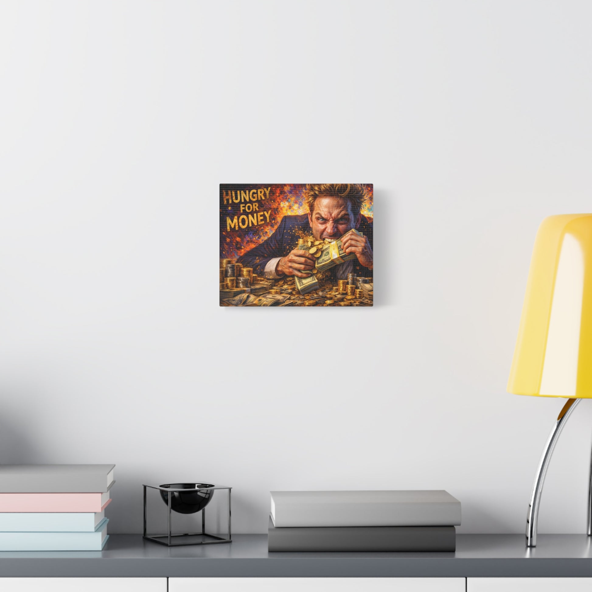Hungry for Money – Entrepreneur Mindset canvas wall art, product image 18 of 64