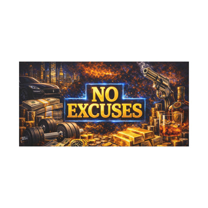 No Excuses – Luxury Motivation canvas wall art, product image 15 of 84