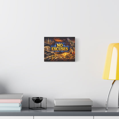 No Excuses – Luxury Motivation canvas wall art, product image 23 of 84