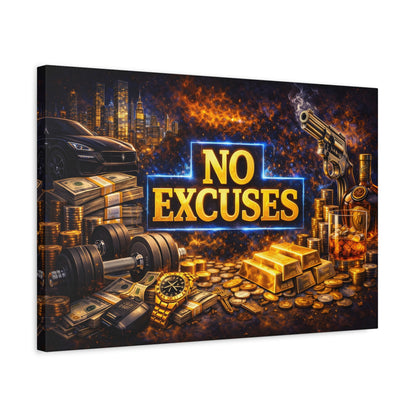No Excuses – Luxury Motivation canvas wall art, product image 40 of 84