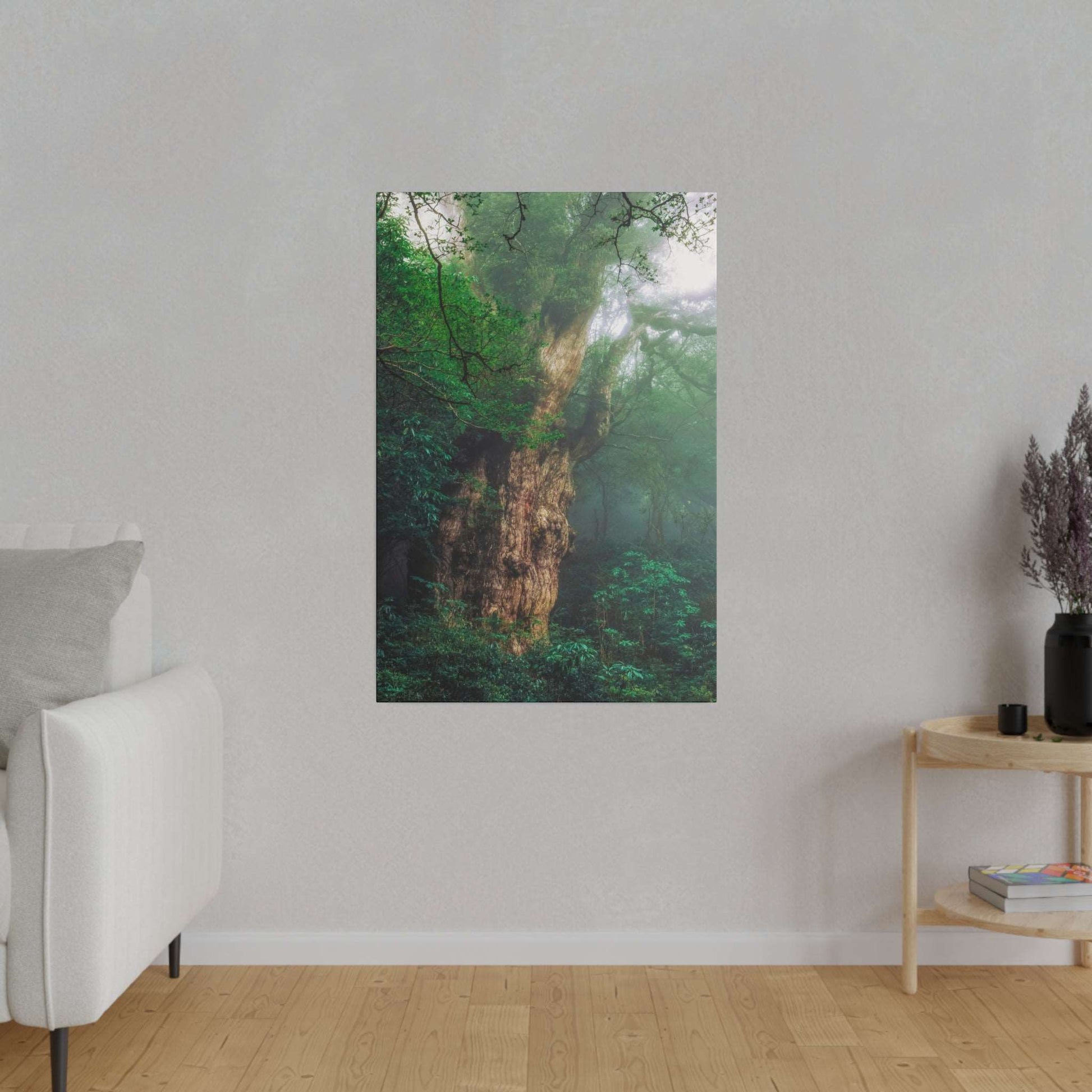 Enchanted Forest: Ancient Tree Canvas Art