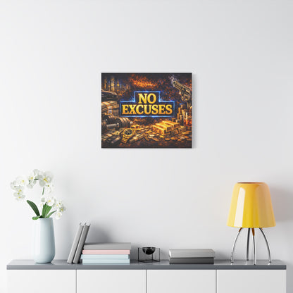 No Excuses – Luxury Motivation canvas wall art, product image 47 of 84