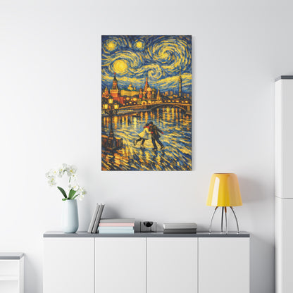 Moscow in a Starry Night – Van Gogh Inspired Canvas Print in Van Gogh style canvas art, product image 64 of 68