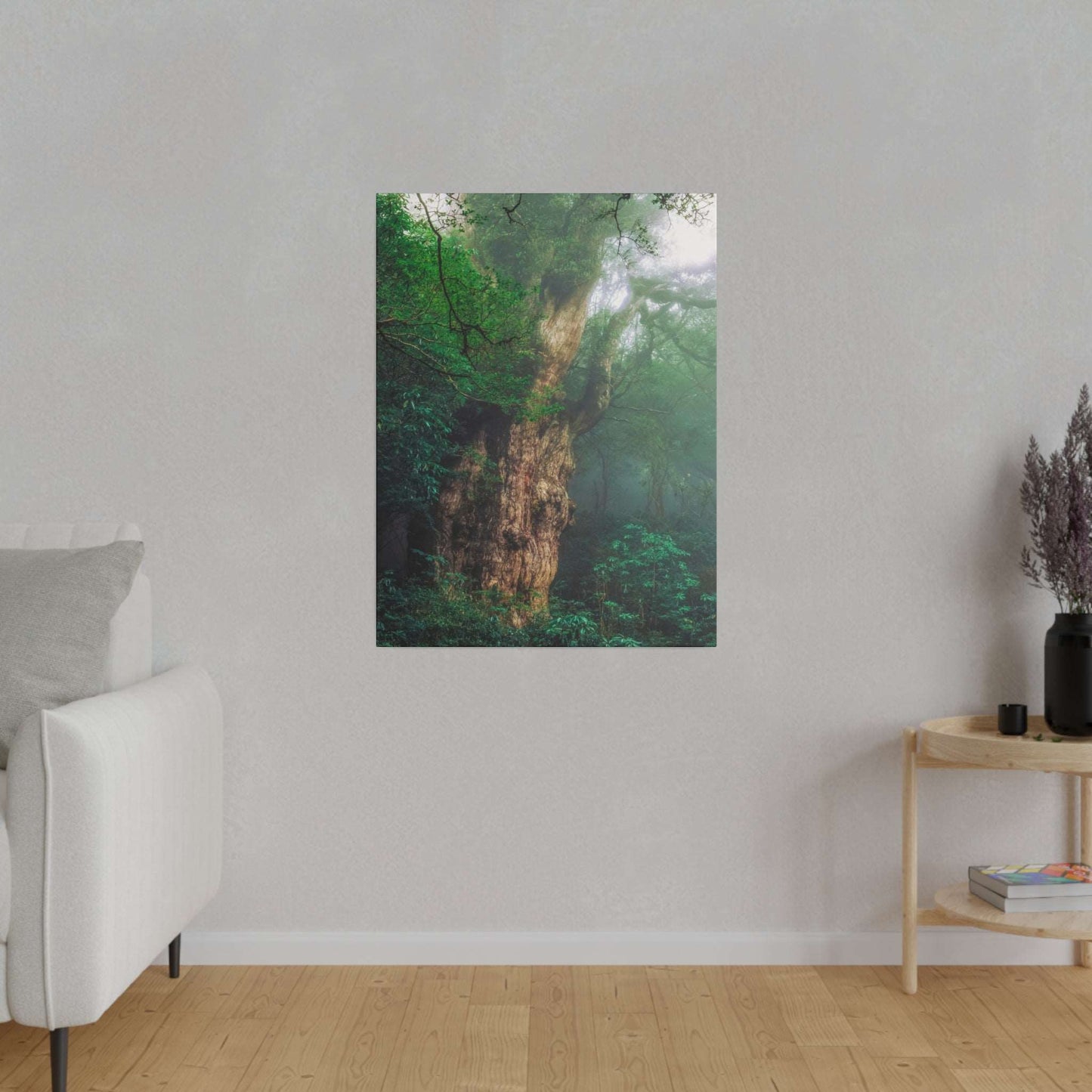 Enchanted Forest: Ancient Tree Canvas Art