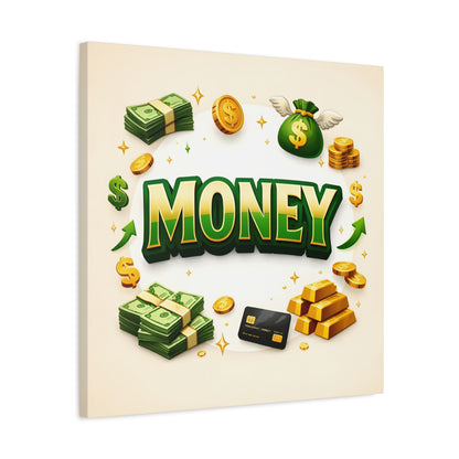 Money Power Canvas Wall Art Canvas image 29