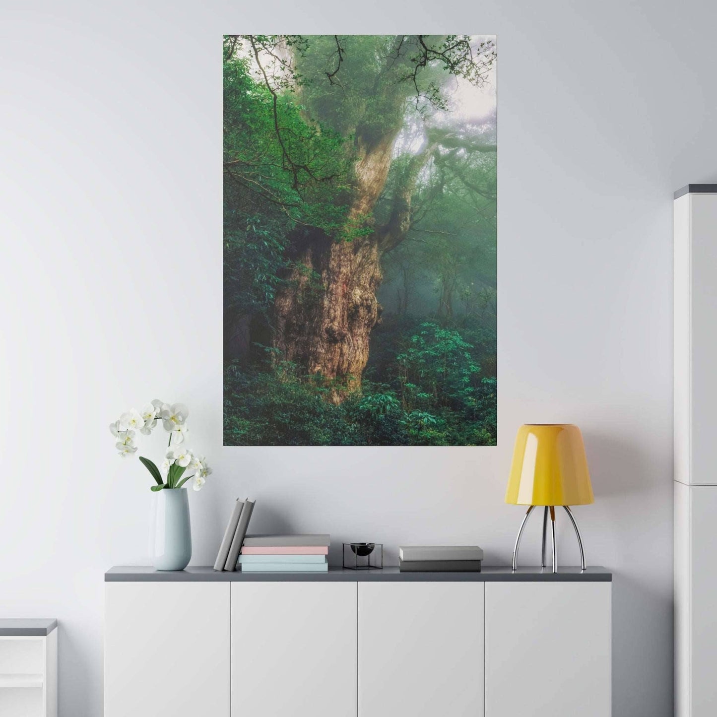 Enchanted Forest: Ancient Tree Canvas Art