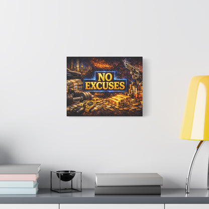 No Excuses – Luxury Motivation canvas wall art, product image 29 of 84