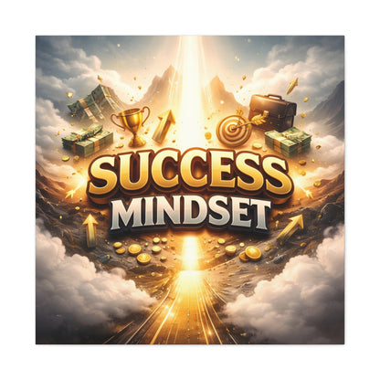 Success Mindset Minimalist Fog Canvas Canvas image 9