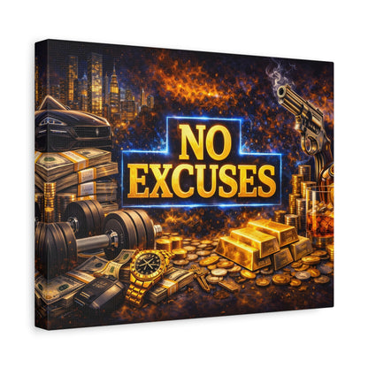No Excuses – Luxury Motivation canvas wall art, product image 28 of 84