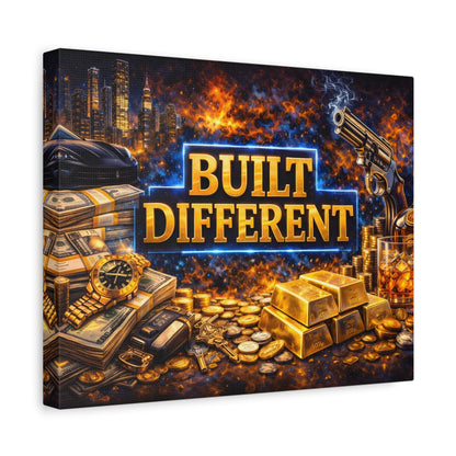 Built Different – Luxury Motivation canvas wall art, product image 27 of 80