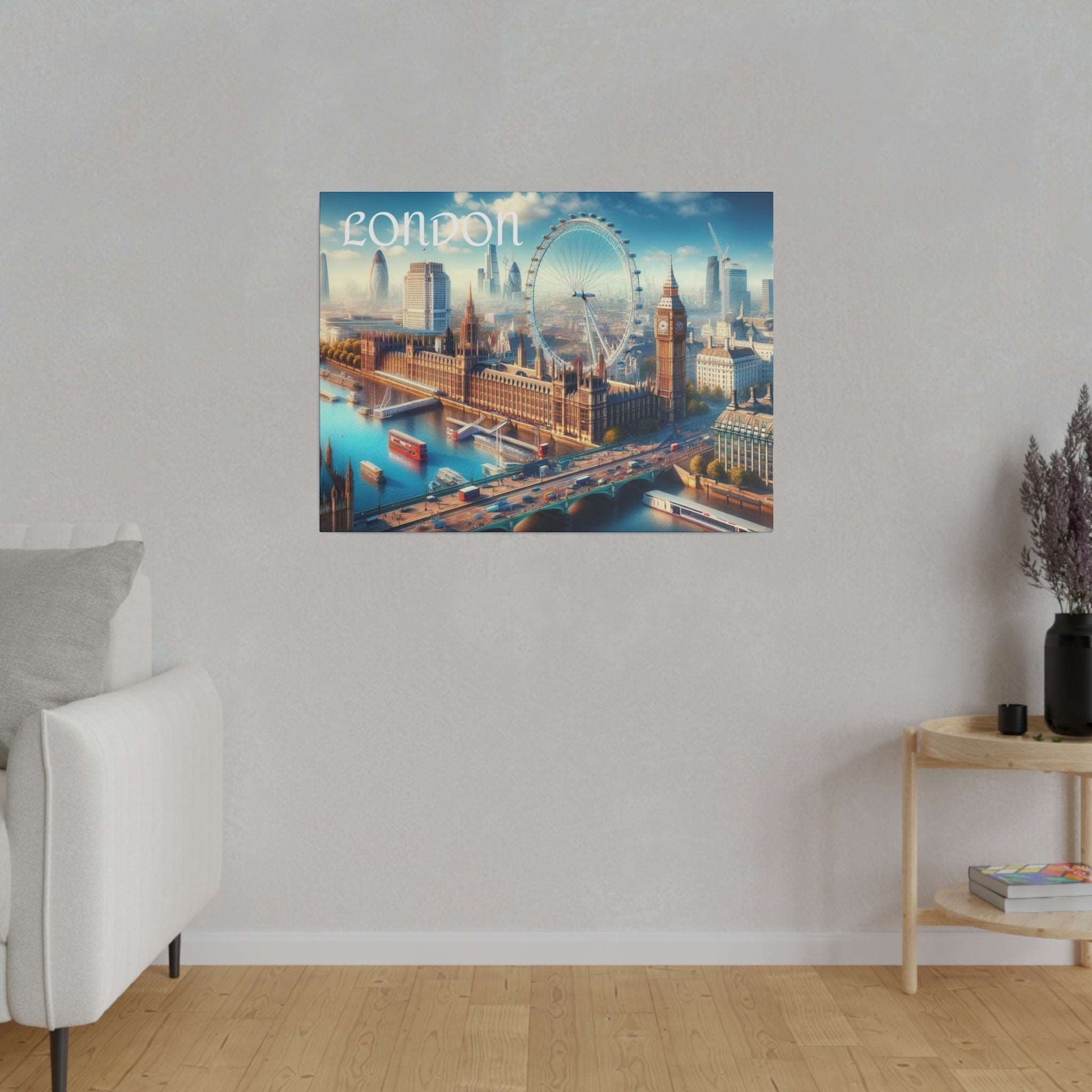 London Skyline Canvas Art