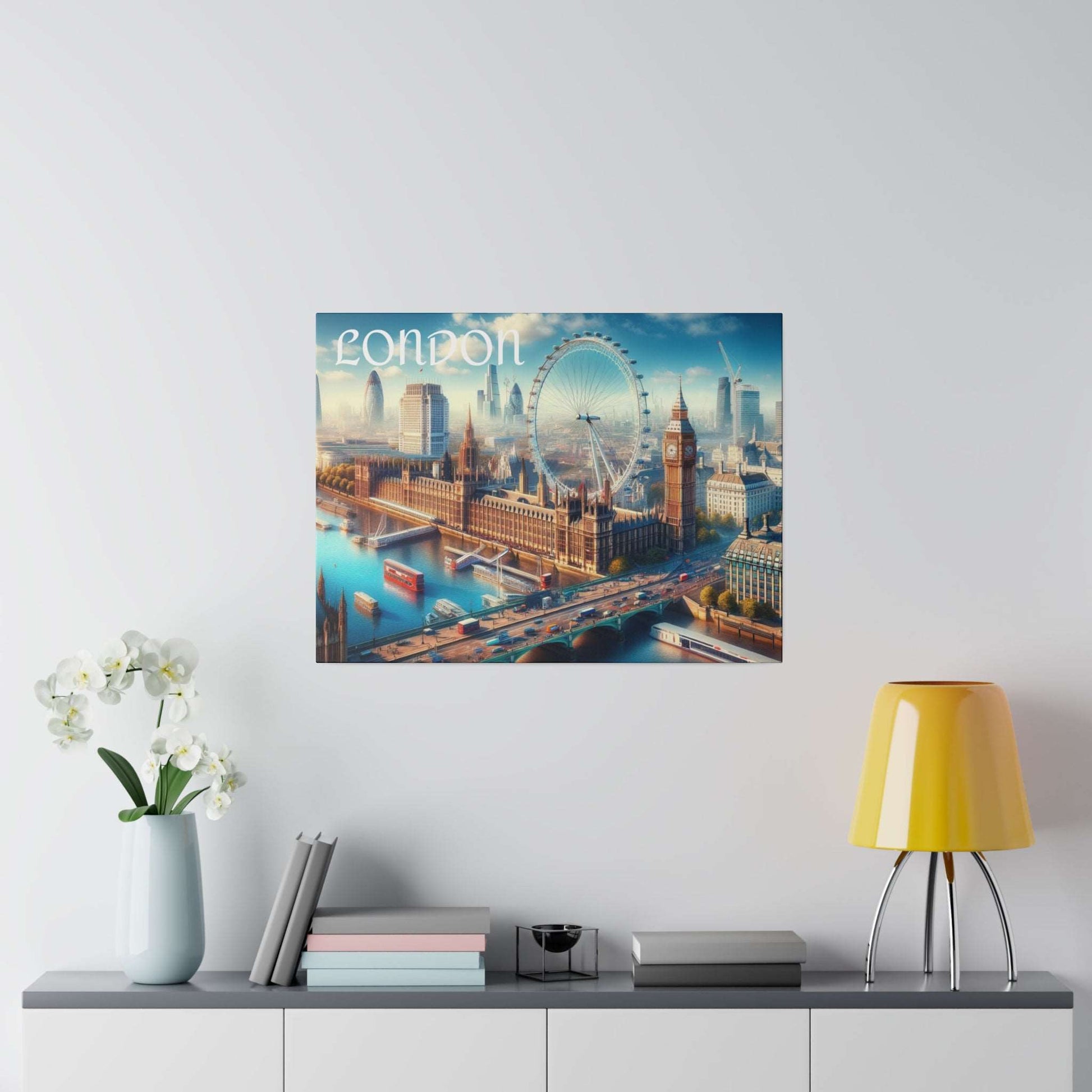 London Skyline Canvas Art