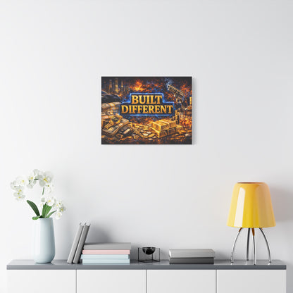 Built Different – Luxury Motivation canvas wall art, product image 46 of 80
