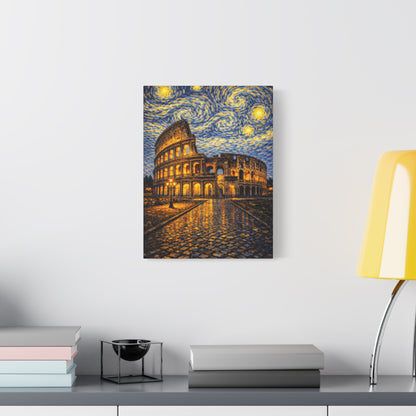 The Colosseum Under a Starry Sky – Van Gogh Inspired Canvas Print in Van Gogh style canvas art, product image 26 of 60