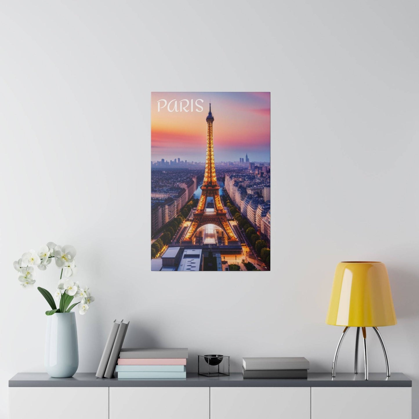 Eiffel Tower Enchantment Canvas