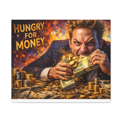 Hungry for Money – Entrepreneur Mindset canvas wall art, product image 10 of 64