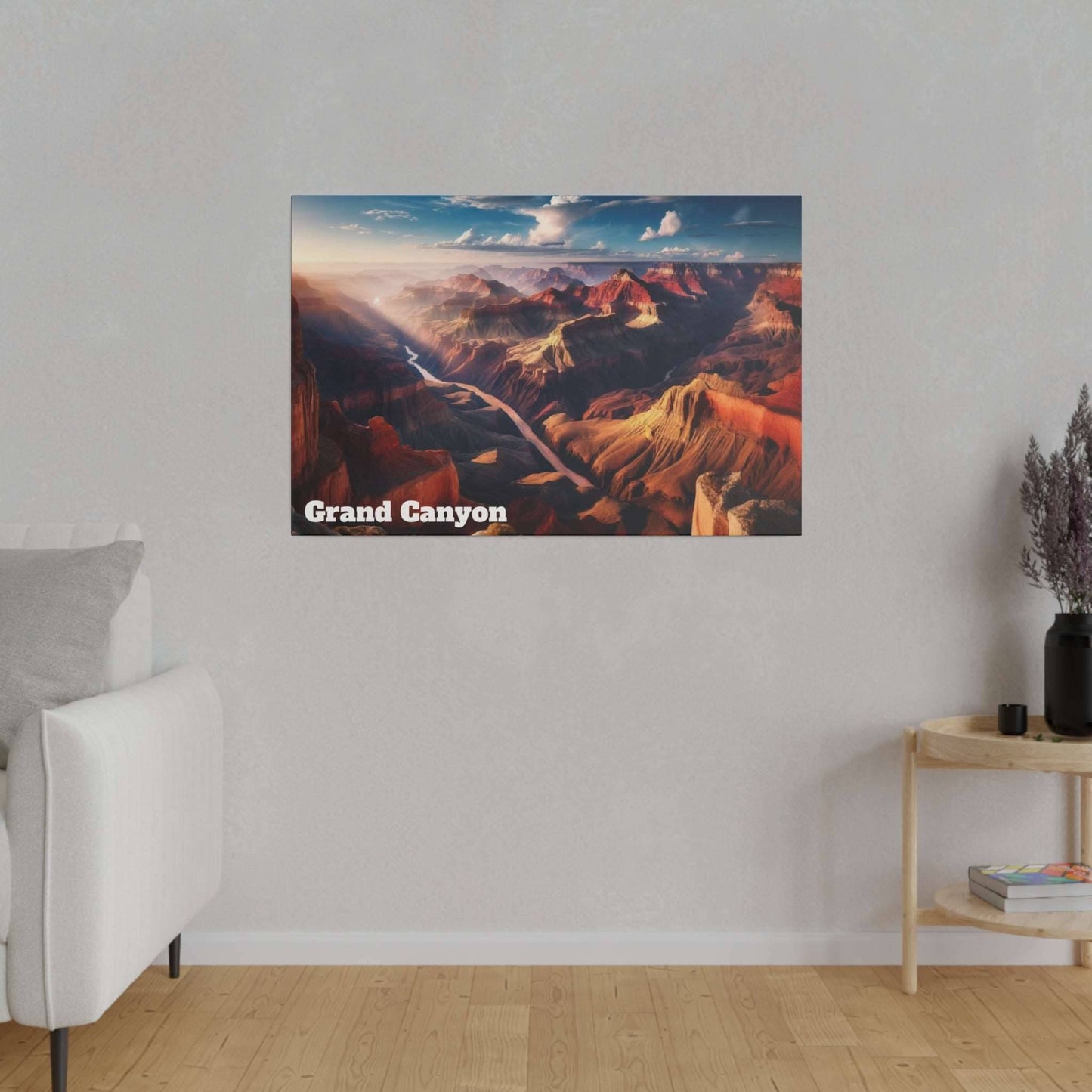 Grand Canyon Majesty: Breath taking Landscape Canvas Art