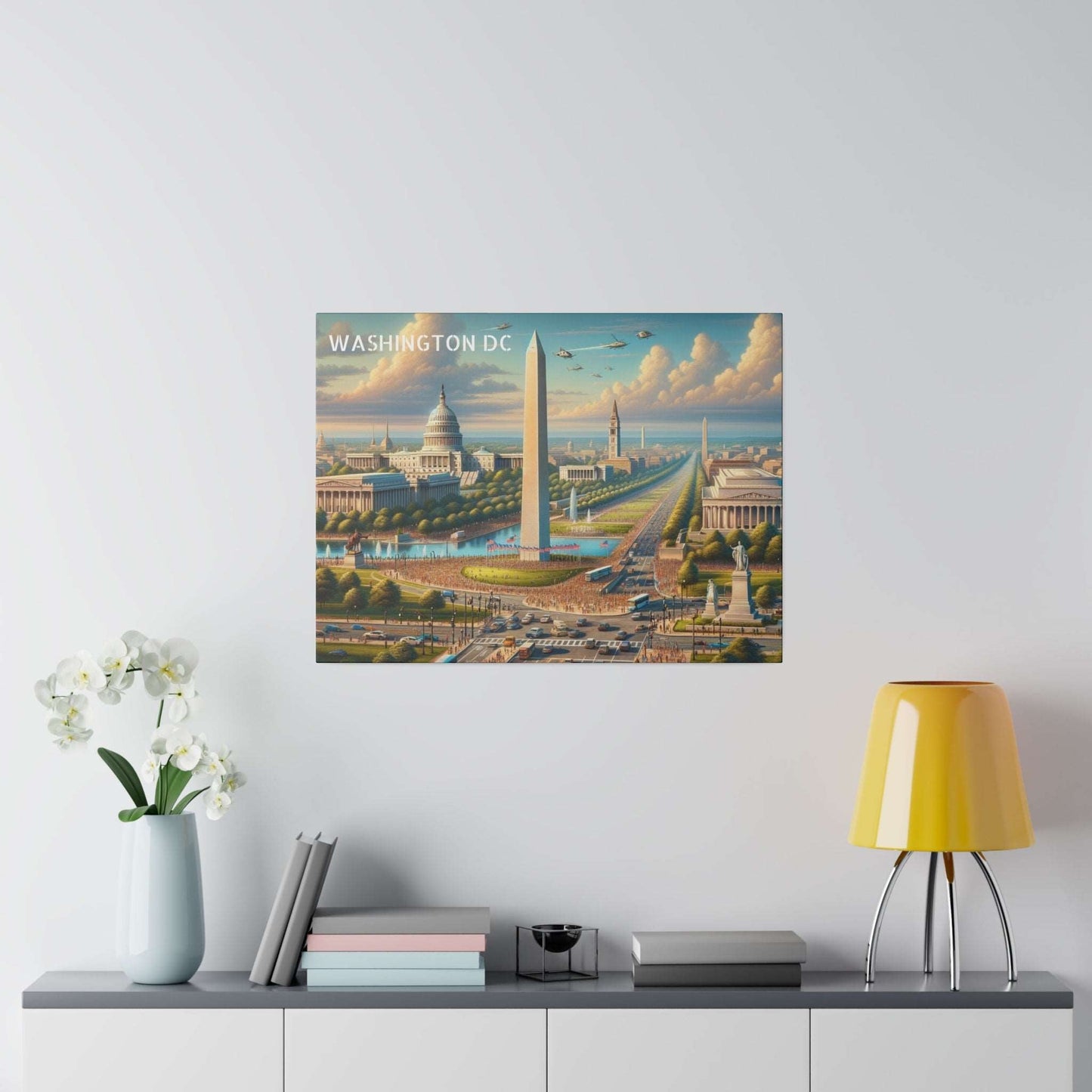 Washington DC Skyline Canvas Art