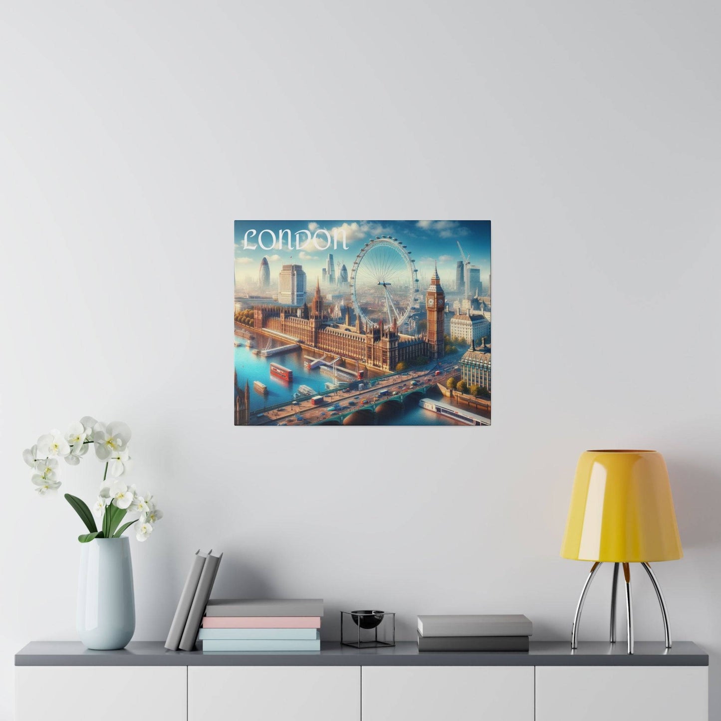 London Skyline Canvas Art