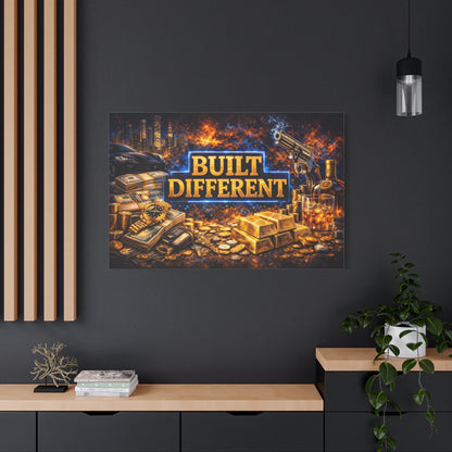 Built Different – Luxury Motivation canvas wall art, product image 74 of 80
