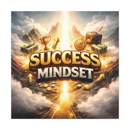 Success Mindset Minimalist Fog Canvas Canvas image 10