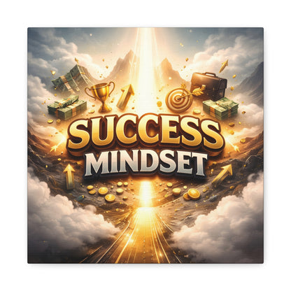 Success Mindset Minimalist Fog Canvas Canvas image 3