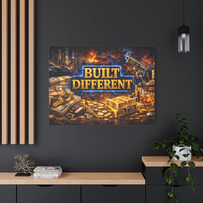 Built Different – Luxury Motivation canvas wall art, product image 77 of 80