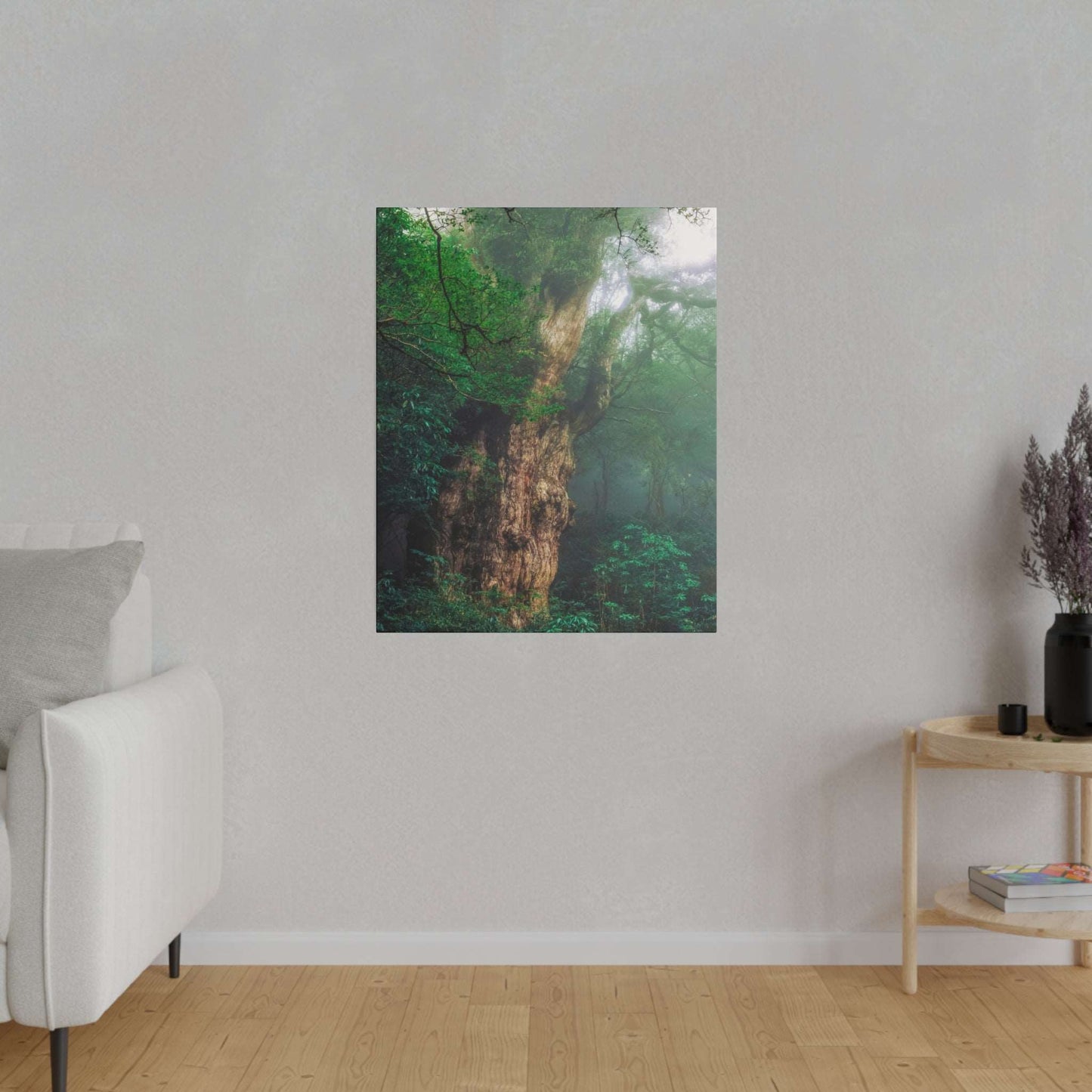 Enchanted Forest: Ancient Tree Canvas Art