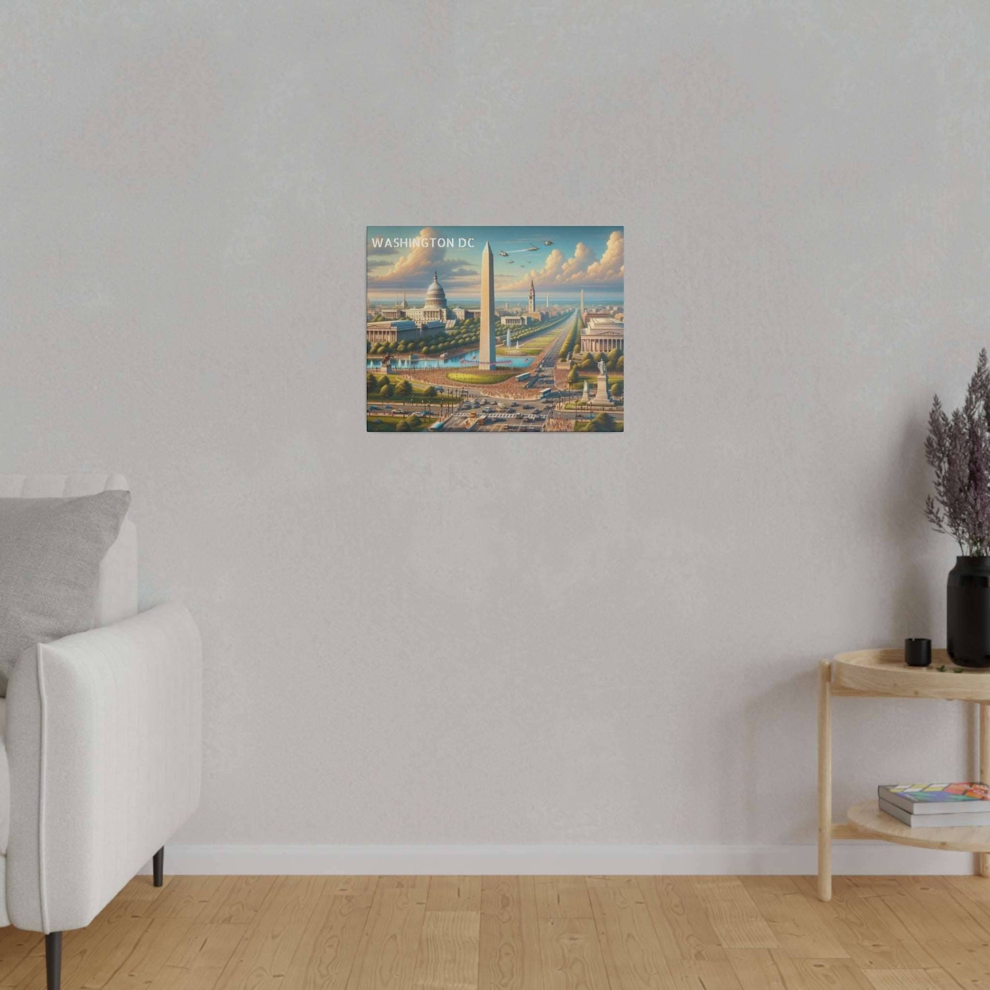 Washington DC Skyline Canvas Art