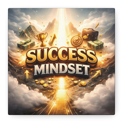 Success Mindset Minimalist Fog Canvas Canvas image 1