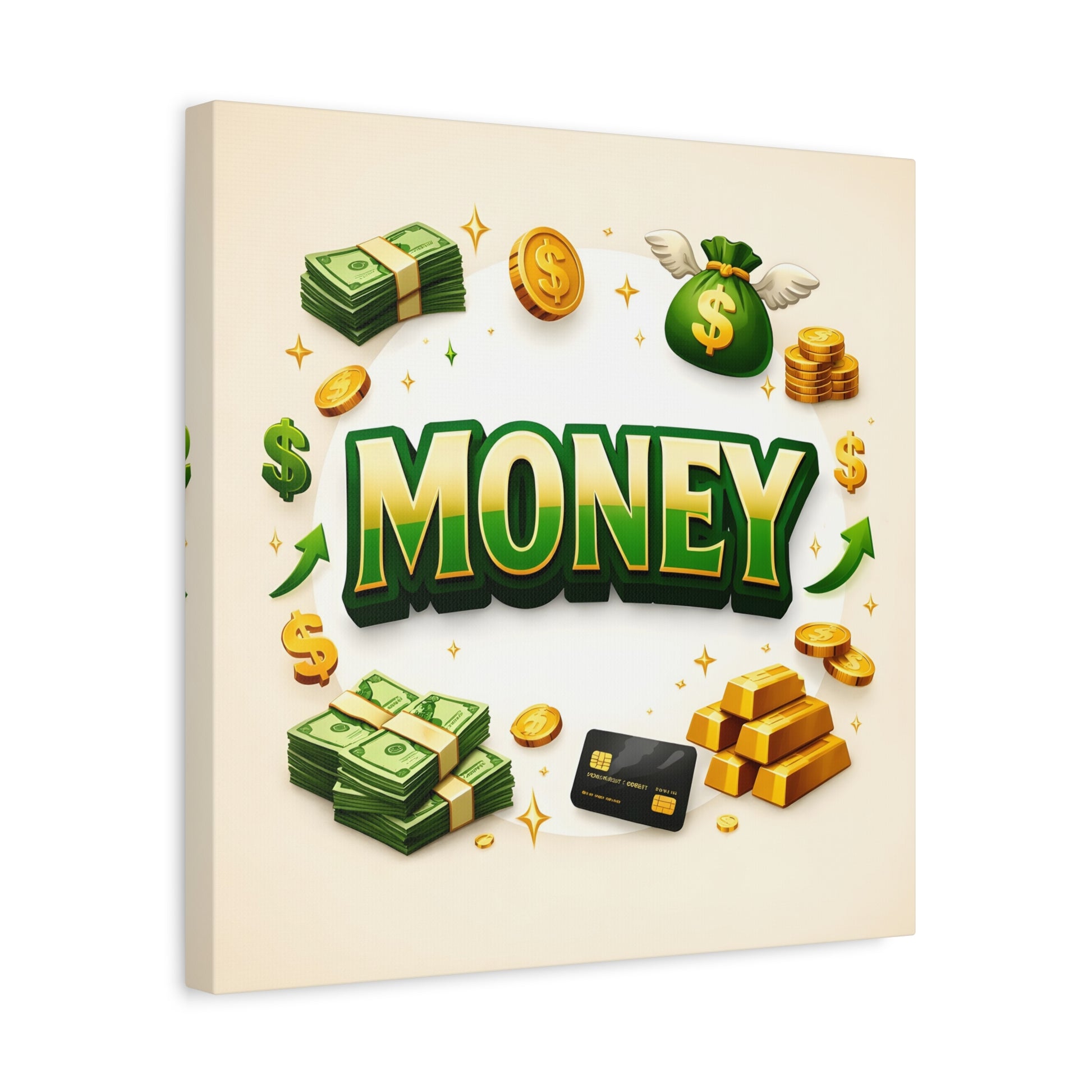 Money Power Canvas Wall Art Canvas image 23