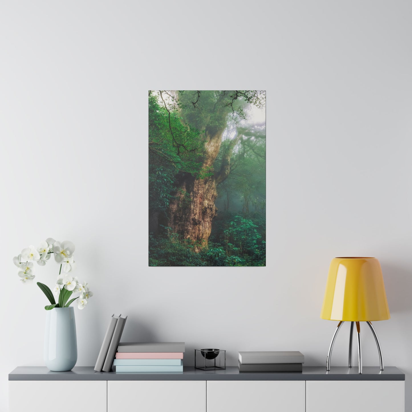 Enchanted Forest: Ancient Tree Canvas Art