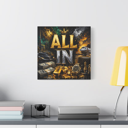 All In – Luxury Entrepreneur canvas wall art, product image 24 of 40