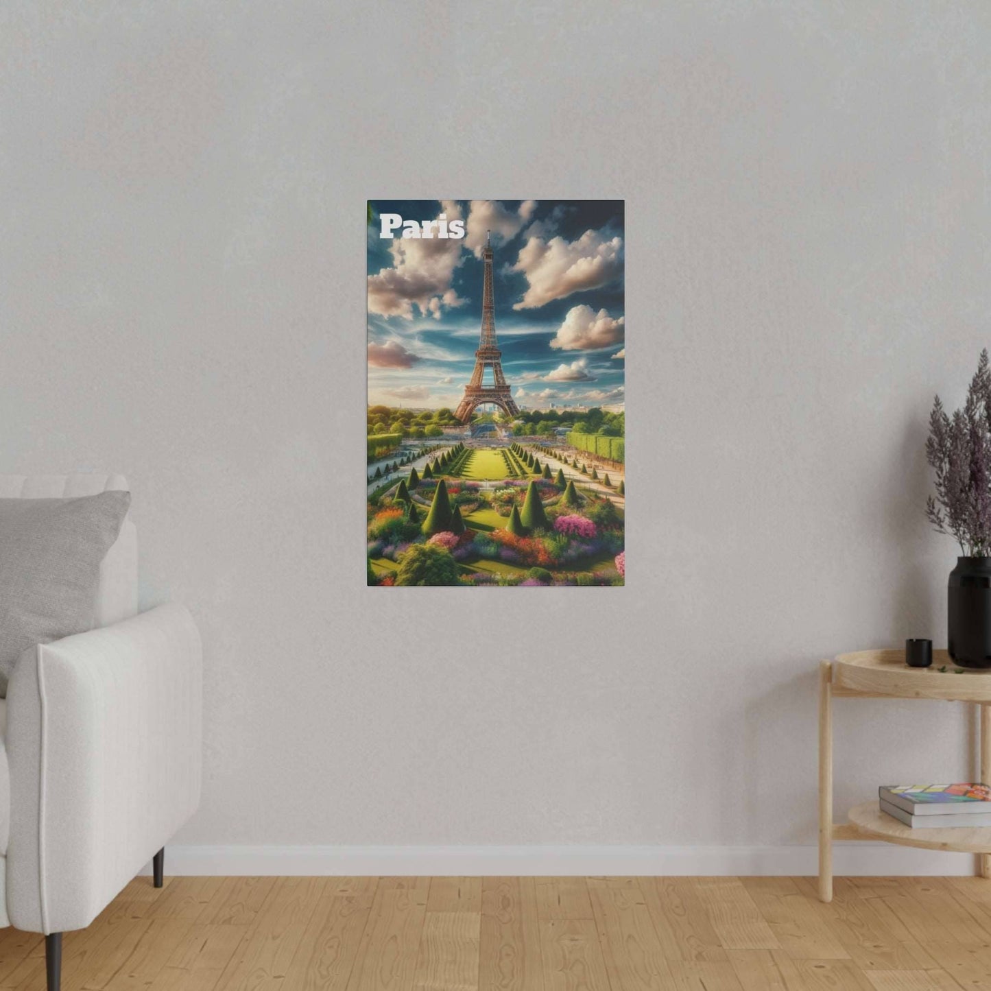 Eiffel Tower Elegance Canvas Print