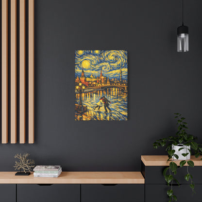 Moscow in a Starry Night – Van Gogh Inspired Canvas Print in Van Gogh style canvas art, product image 53 of 68